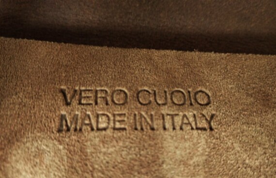 Vintage Handmad Leather Bag VERO GUOIO,High Quali… - image 6