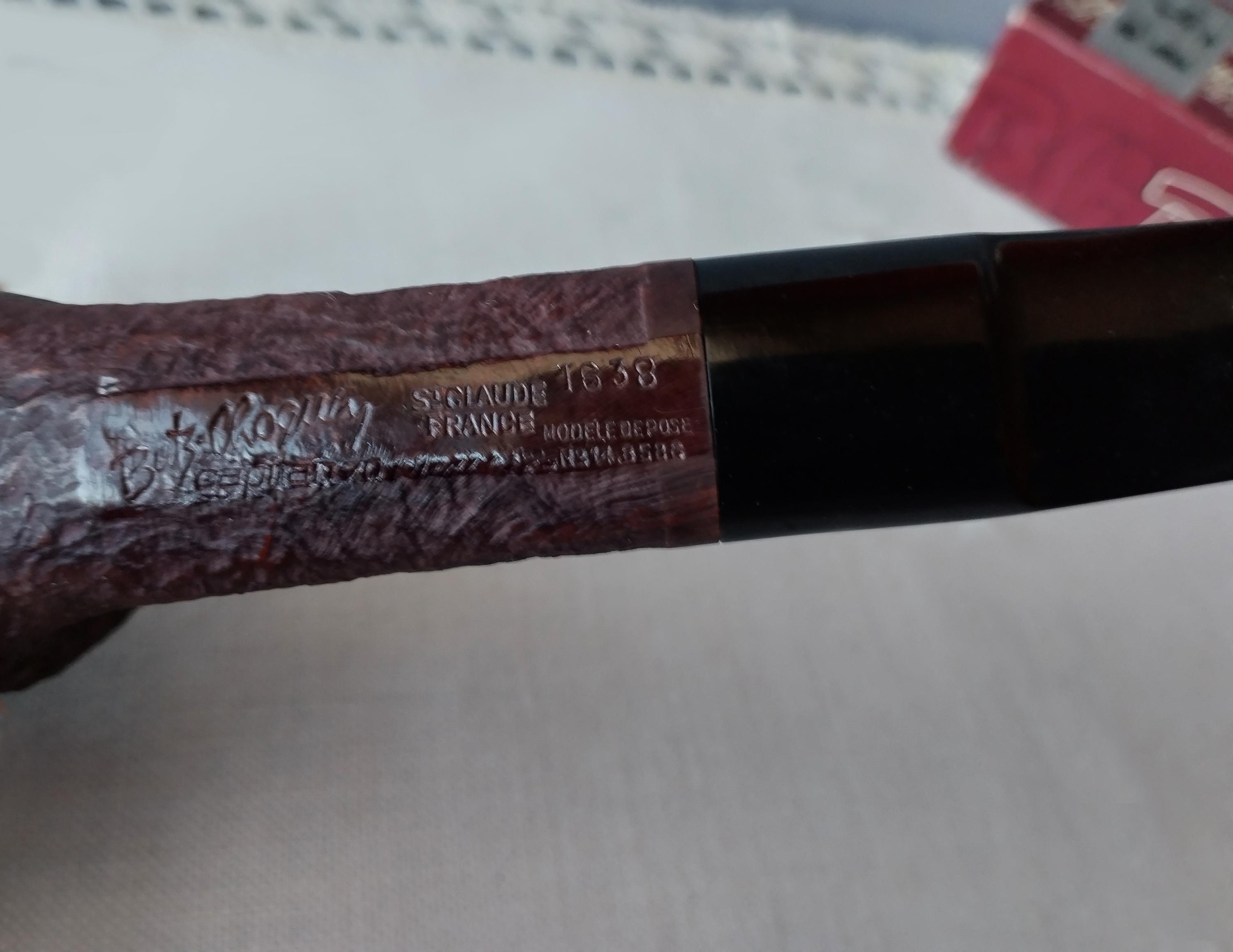 Vintage Butz Choquin Briar Smoking Pipe, Sandblasted Finish - Etsy
