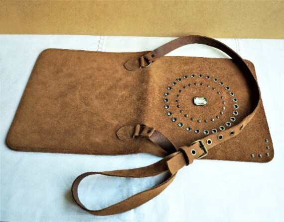 Vintage Handmad Leather Bag VERO GUOIO,High Quali… - image 3