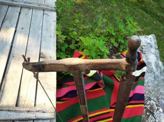 Antique Frame Saw antique Ulmia Bow Saw wooden Bow Saw Crosscut