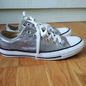 Buy Silver Converse Online In India Etsy India