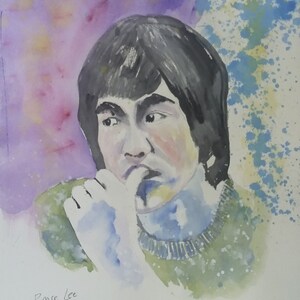 Broscree 20x14 zoll aquarell