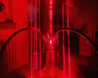 Shisha Holz Untersetzer Laser Optik (Echte Laser)