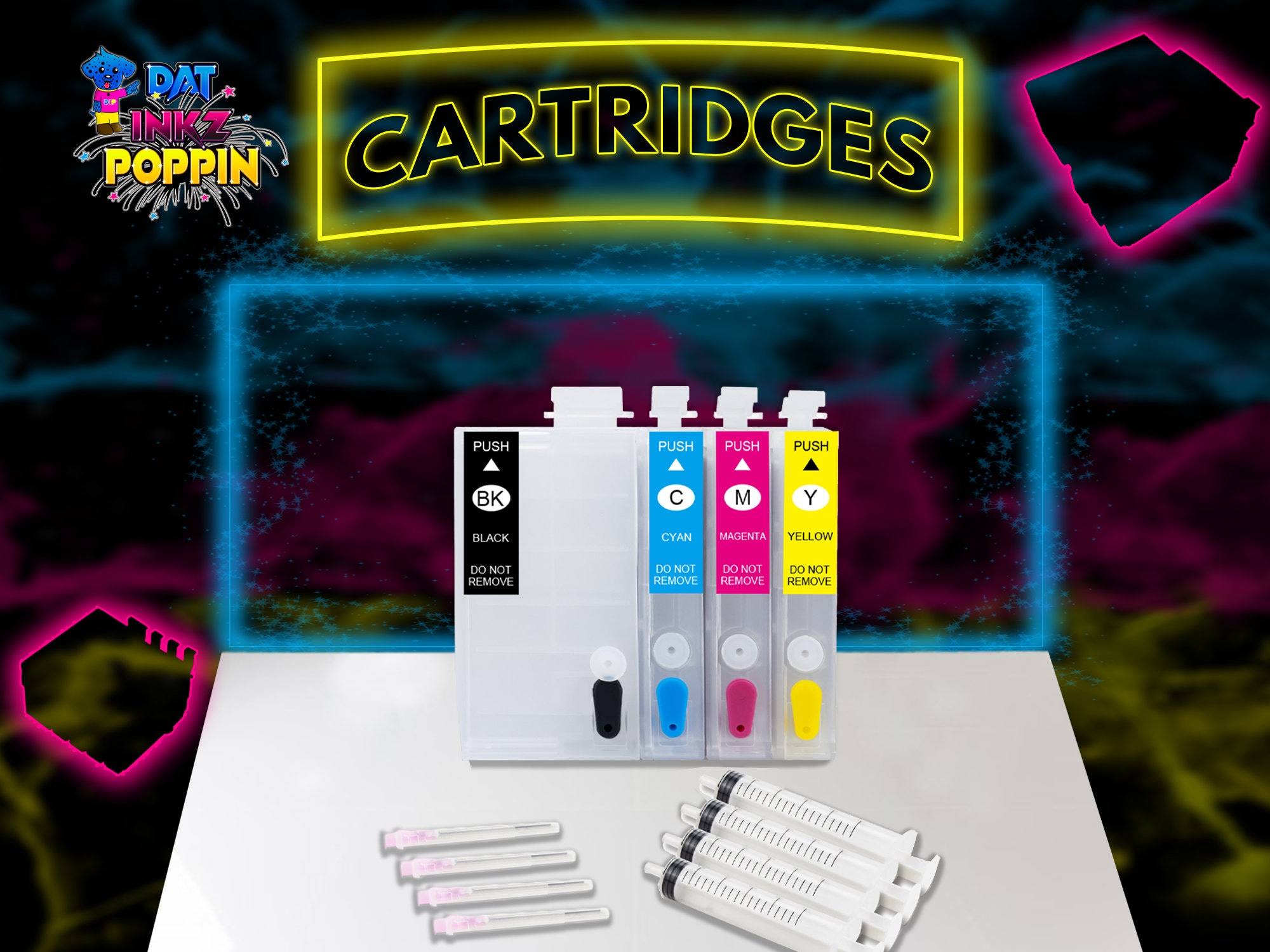Epson Workforce Refillable Cartridges 