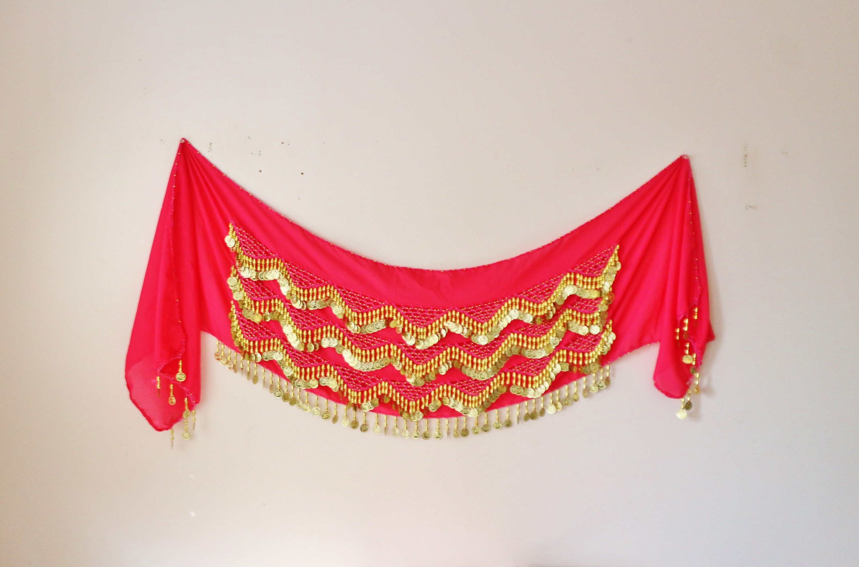 High Quality Professional Sexy Belly Dance Hip Scarf Coin 