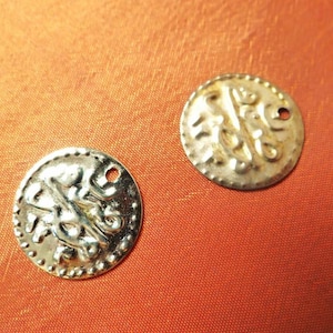 100 Gold/Silver Coins...Real Brass Belly Dance Hip Scarf Accessories Belt Costume Coin Beads image 6