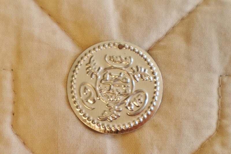 200 Monete D'argento/oro X-LARGE...Accessori Per Cintura, Costume, Perline, Foulard Per Danza Del Ventre In Vero Ottone - Italia