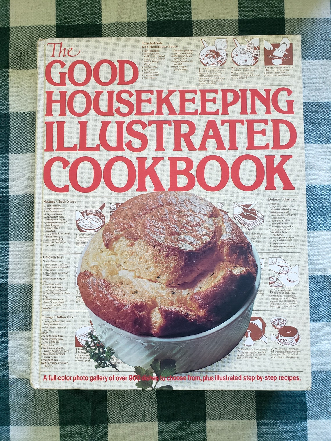 The Good Housekeeping Illustrated Cookbook Copyright 1980 Etsy