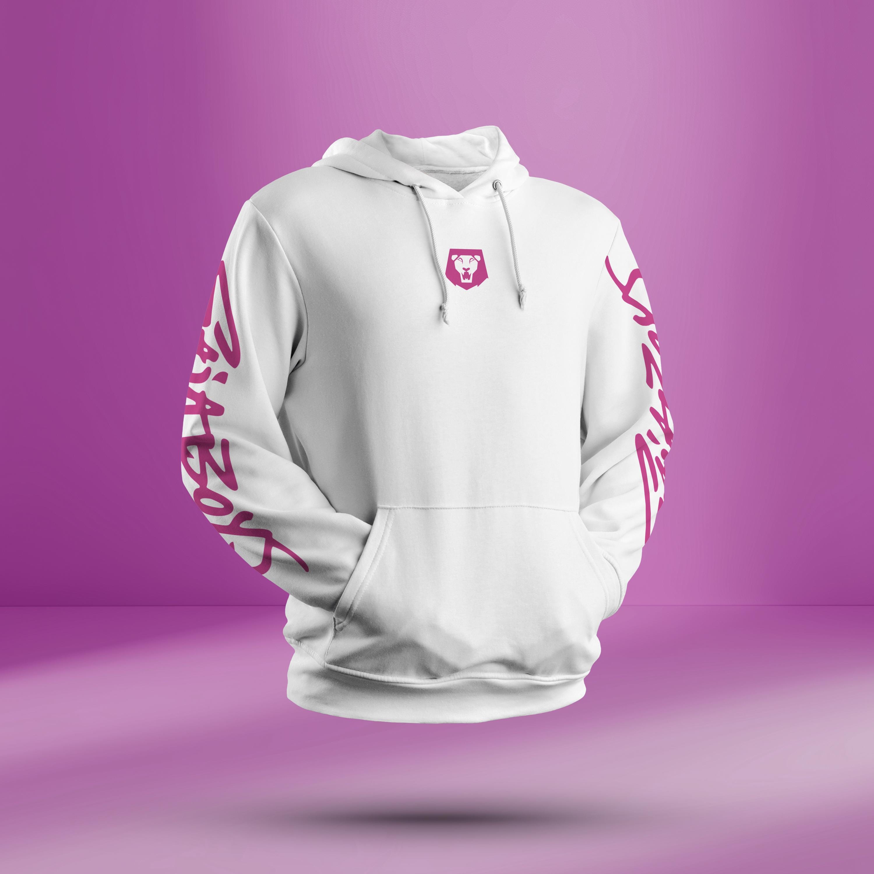 Sweatshirt KPop Demon Hunters Saja Boys - Logo Rose - Produit Officiel Licencié - Coupe Classique - 3