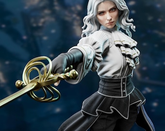 Clair Obscur: Expedition 33 - Real Maelle Action Figure | Model by Bulkamancer Sculpts | 3D Printed Garage Kit