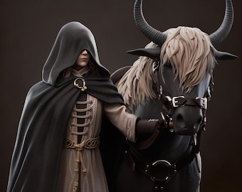 エルデンリング メリナ フィギュア：塗装済み/未塗装レジン製組み立て