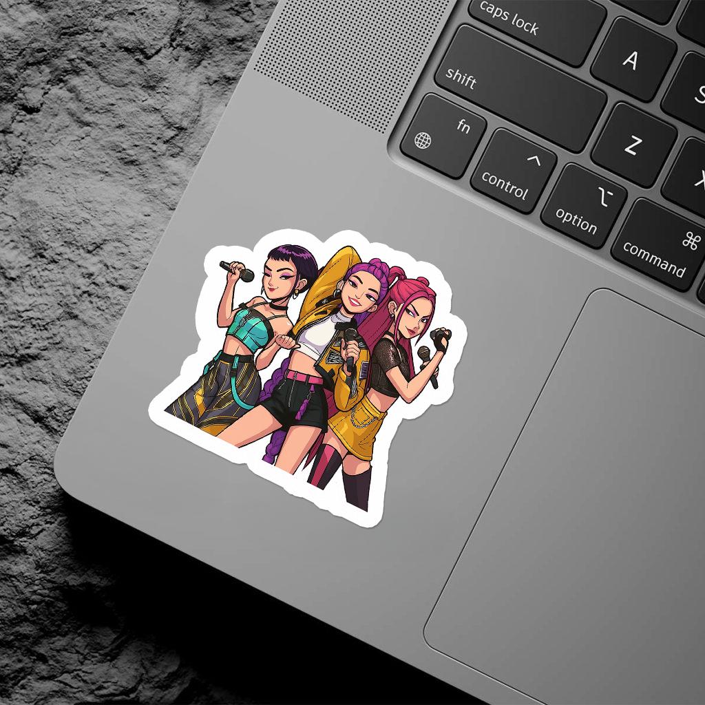 10 Pièces Kpop Chasseurs De Démons Cahier Rumi Mira Zoey Classeur Dessin Animé Motif Papeterie Fournitures Retour à L'école Cadeaux 10*6 Cm