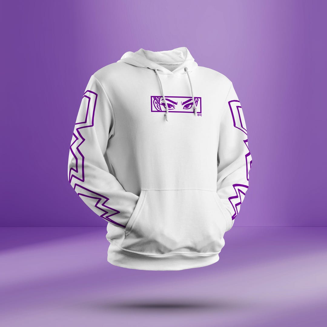 Sweat à Capuche Fille K-Pop Demons Hunters – Imprimé Stylé, Coupe Oversize, Parfait Pour L'école Ou Le Look Streetwear !
