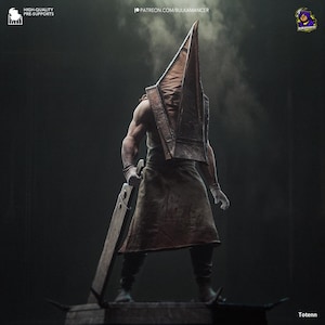 Silent Hill 2 – Pyramid Head Action Figure | Model by Bulkamancer Sculpts | 3D Printed Garage Kit