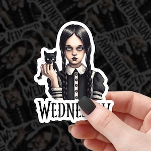 The Addams Family - Wednesday sticker