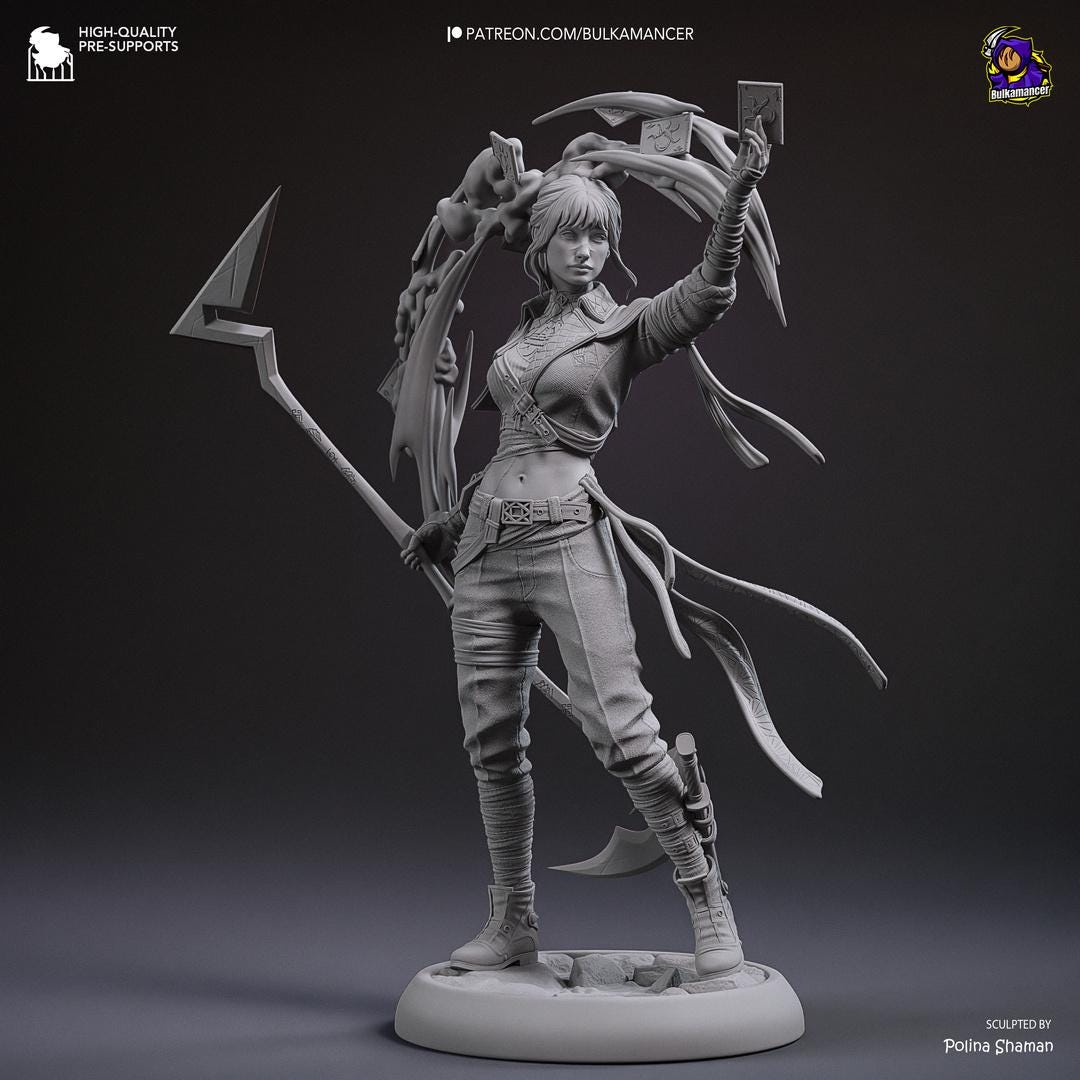 シエル 1/8 エクスペディション33 未塗装 フィギュア ガレージキット Clair Obscur: Expedition 33 – Sciel アクションフィギュア | モデル