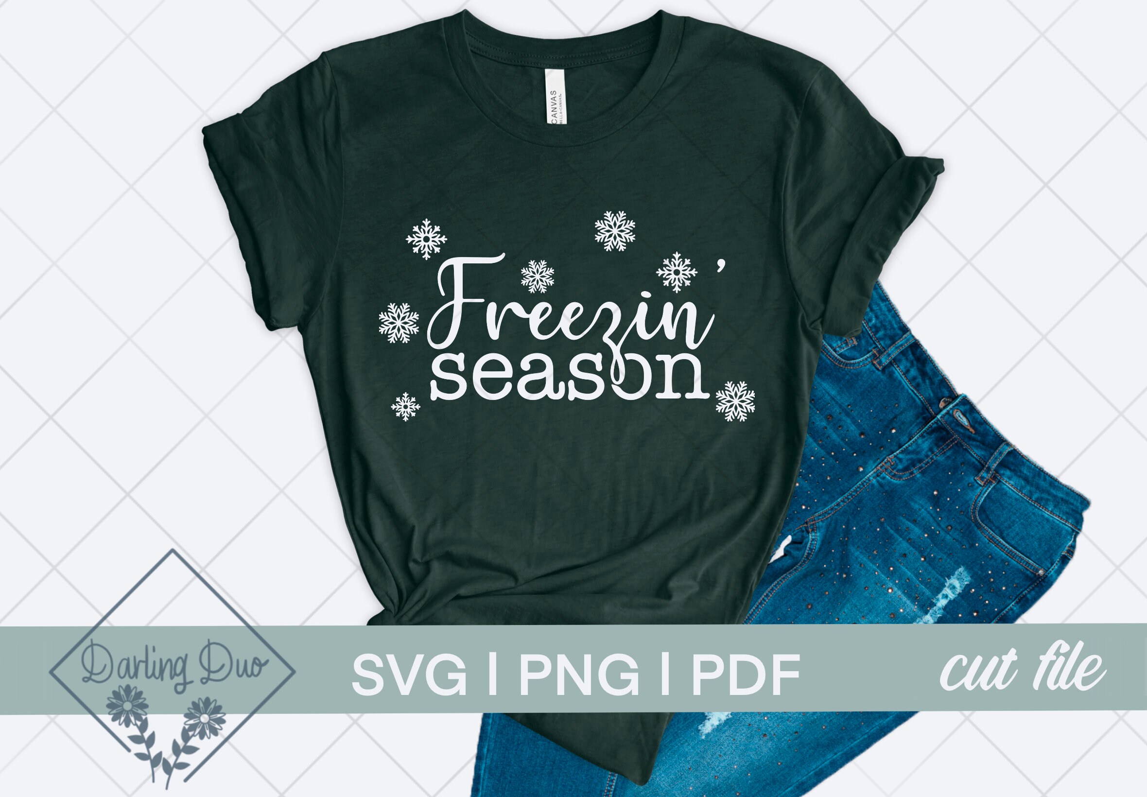 Freezin Season SVG Instant Digital Download - Etsy