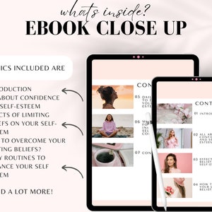Self Confidence Brandable Workbook Done for You Course Self Esteem ...