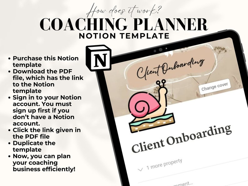 Notion Template, Notion Client Portal, Notion Templates, Notion Coaching, Coaching Notion, Notion Business, Notion Coach, Notion Crm, Coaching Tools, Business Notion, Notion Planner, Notion Coach Notes, Client Notion