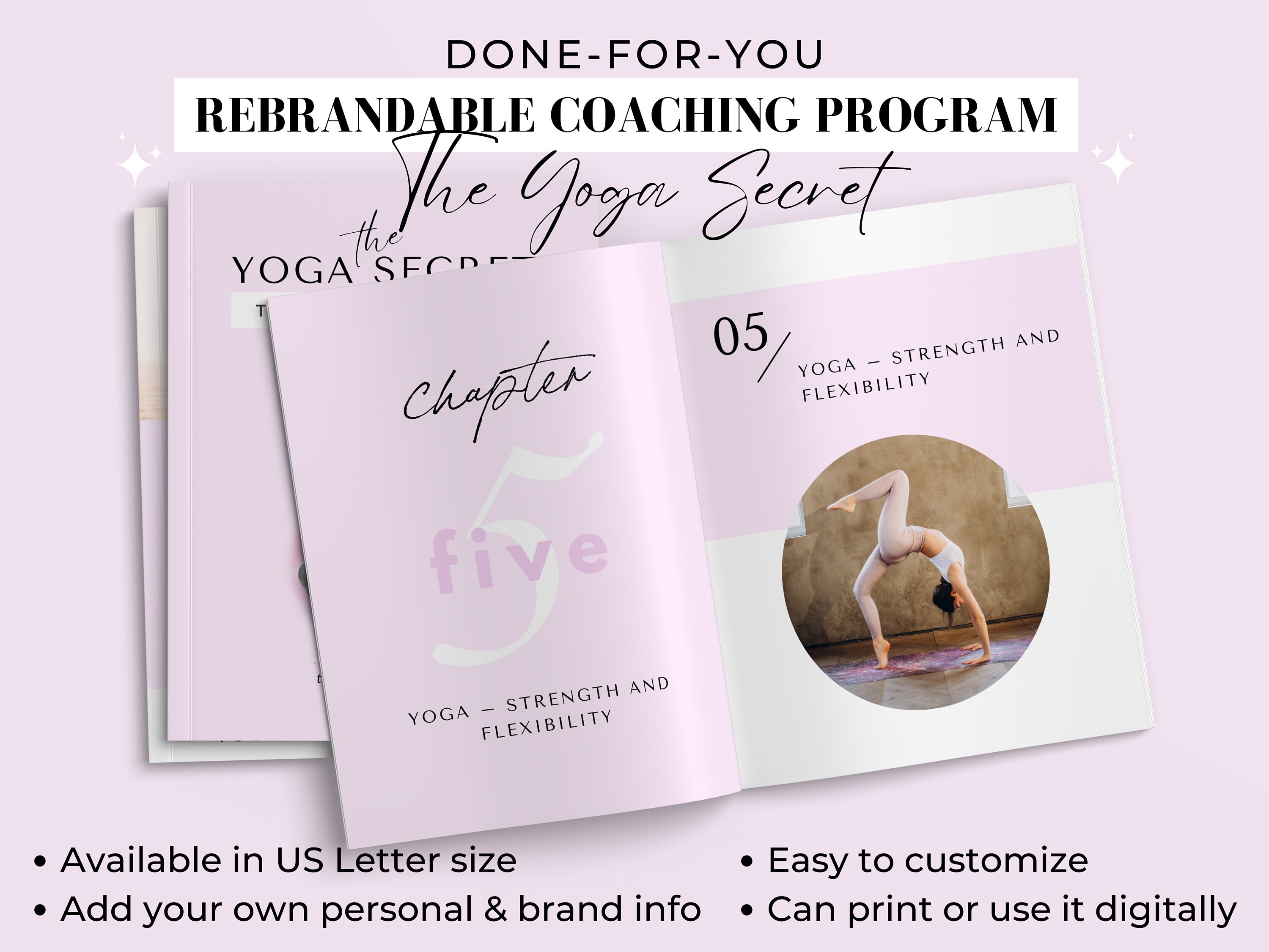 The Yoga Secret Done for You Workbook, Coaching Program for Health ...