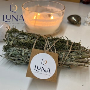 Ritual Incense - Rosemary & White Sage  + Pre-Recorded Reading (Optional)
