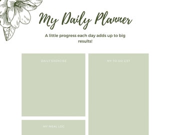 Daily Progress Planner