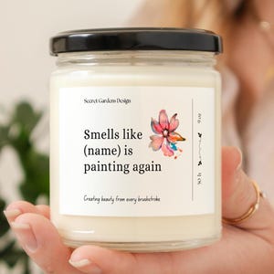 Custom Artist Gift, Painter Gift, Gift For Painting Lover, Personalized Birthday Gift For Painter Friend, Art Lover Present, Art Student