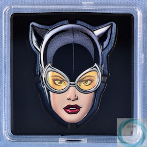 2022 2Dollar Niue 1oz Pure Silver Faces of Gothem Catwoman Proof Coin