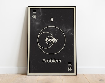 3 Body Problem - TV show Poster Print - Poster Design - Sci-Fi tv shows Posters