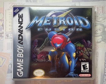 Metroid Fusion GBA Box Art for Clear DS Case (Print Only)