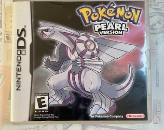 Pokemon Pearl DS Box Art for Clear Case (Print Only)