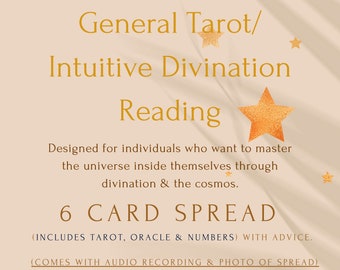 Allgemeine Tarot/Intuitive Wahrsagelesung