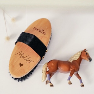 Brush brush with name brush harrow horse personalized brush Gift rider horse girl, horse, pony, riding, stable ohcolli image 9