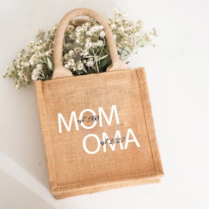 Personalisierte Jutetasche MAMA OMA | Shoppe | Geschenk | Individuelle Geschenke | Muttertag | Geschenk für Mama | Muttertagsgeschenk #5