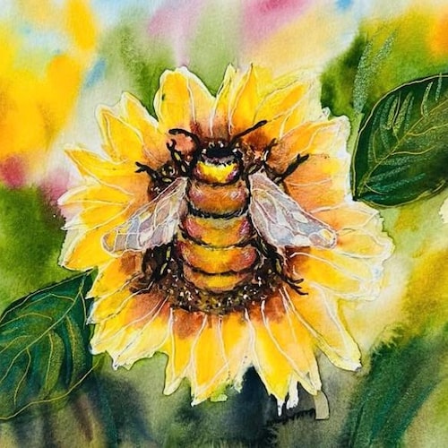 油絵 絵画 【sunflower】 Amazon.com: Jsiluxna Sunflower Painting,Sunflower art
