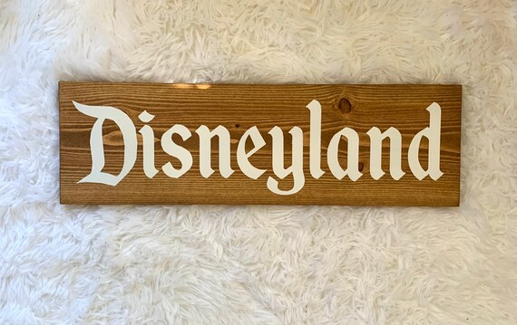 Large Disneyland Sign | Etsy