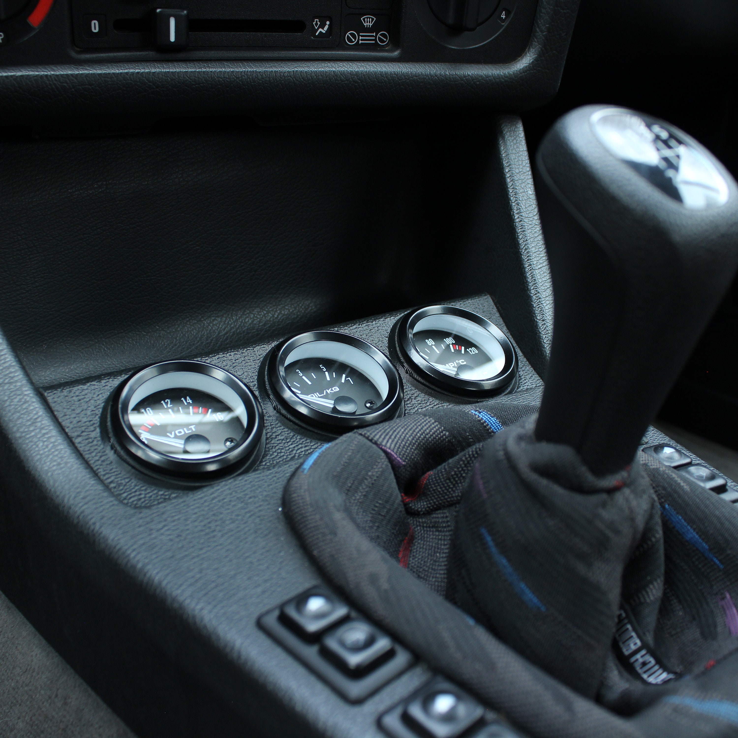 BMW E30 Gauge Pod - Three 2 1/16" Gauges - Etsy