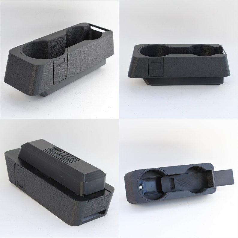 BMW E30 Center Console Cupholder With Hidden Storage Etsy