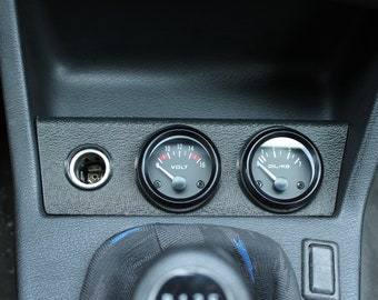 BMW E30 Gauge Pod - Two 2 1/16" (52mm) Gauges