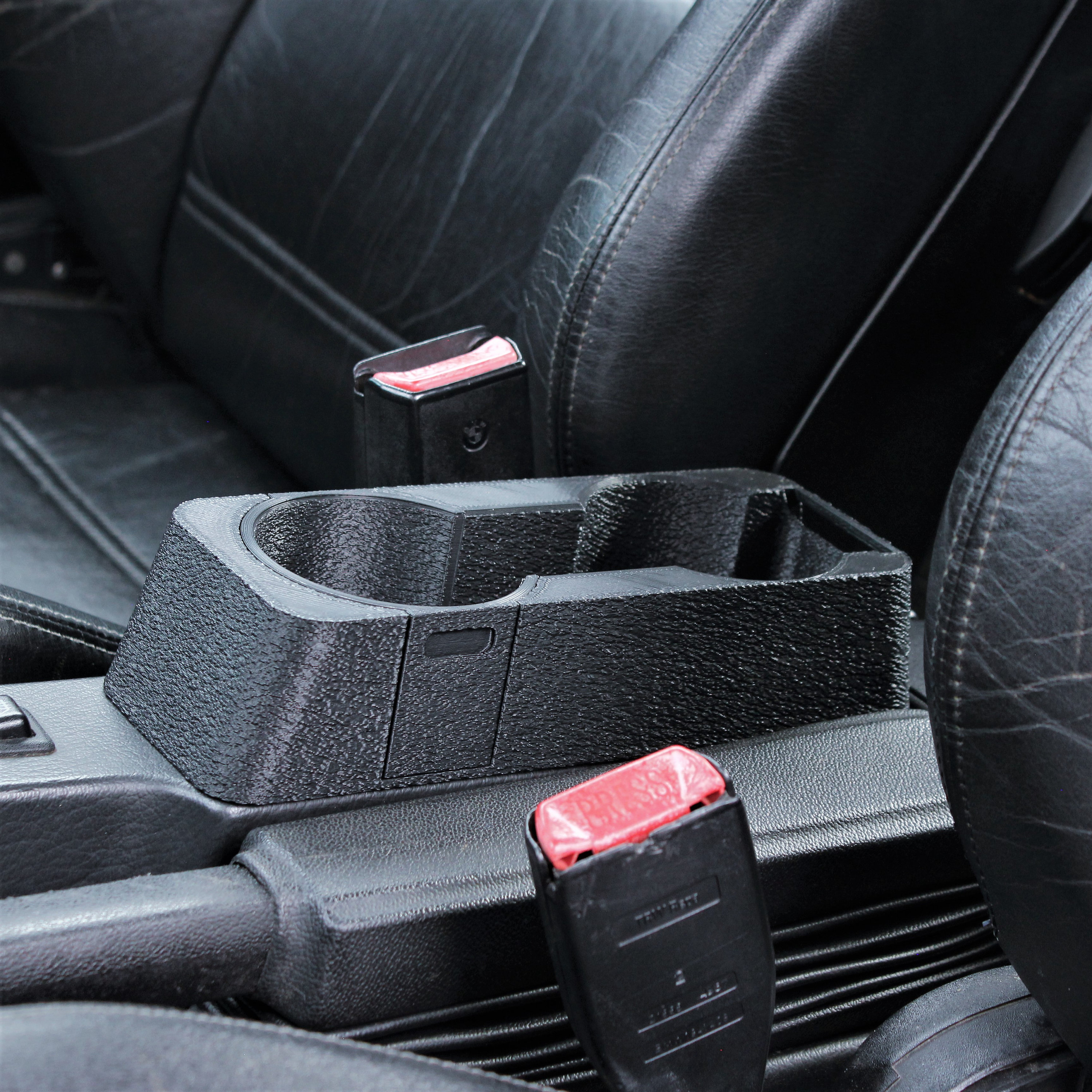 BMW E90 beverage holder center console storage compartment steering wheel  shift