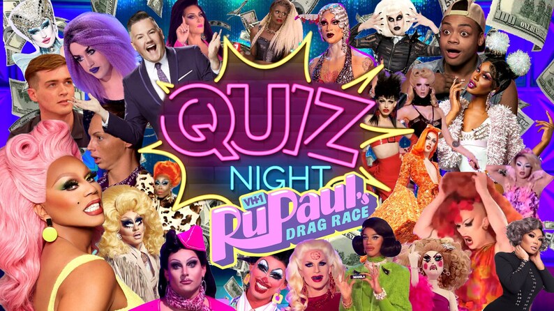 RuPaul s Drag Race Quiz RPDR Trivia Quiz Night Etsy Italia
