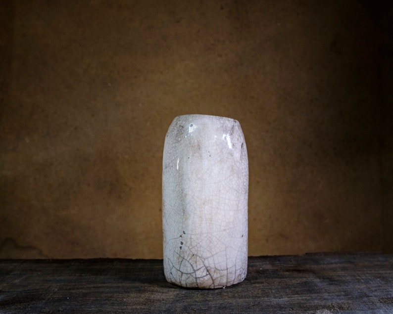 Raku ceramic vase image 7