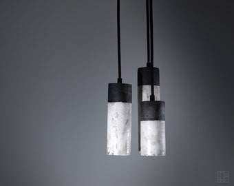 Suspension en céramique raku - lampe - luminaire - plafonnier - éclairage