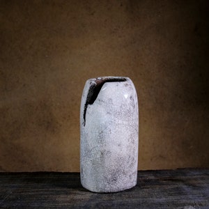 Raku ceramic vase image 2