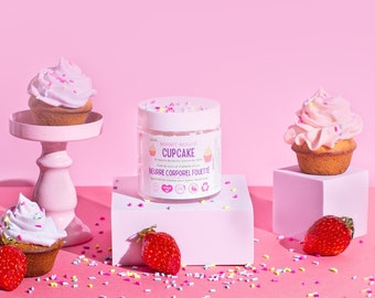 CUPCAKE Chantilly de karité /Beurre Corporel Fouetté vegana