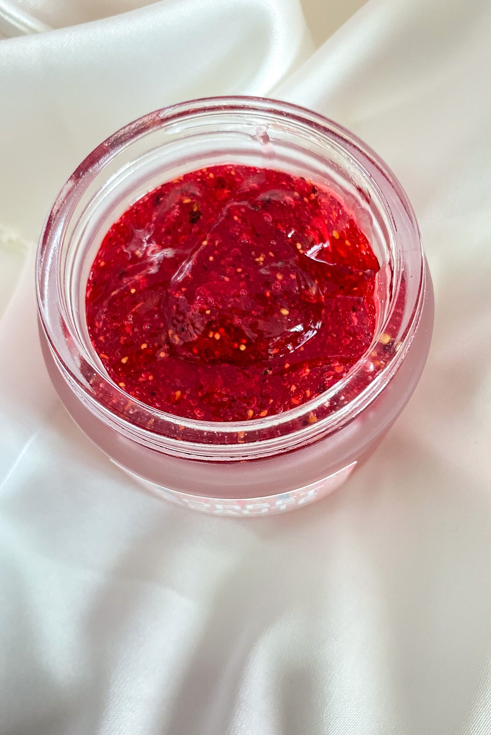 Masque Gelée De Fraise Facial Avec Spatule /strawberry Jelly Face Mask/  Jelly Face Mask With Spatula - Etsy, image size:1688x2526