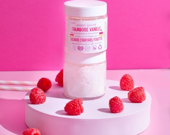 FRAMBOISE ET VANILLE Vegan Beurre Corporel Fouetté