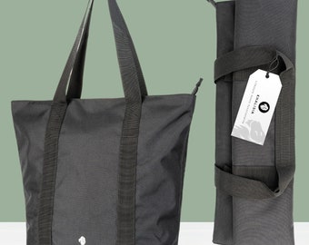 Fahrrad Tasche | Roll-Up Shopper-Geschenkidee | Gepäckträgertasche | Einkaufs Tasche | Fahrrad-Accessoires-Zubehör | Fahrrad Geschenk