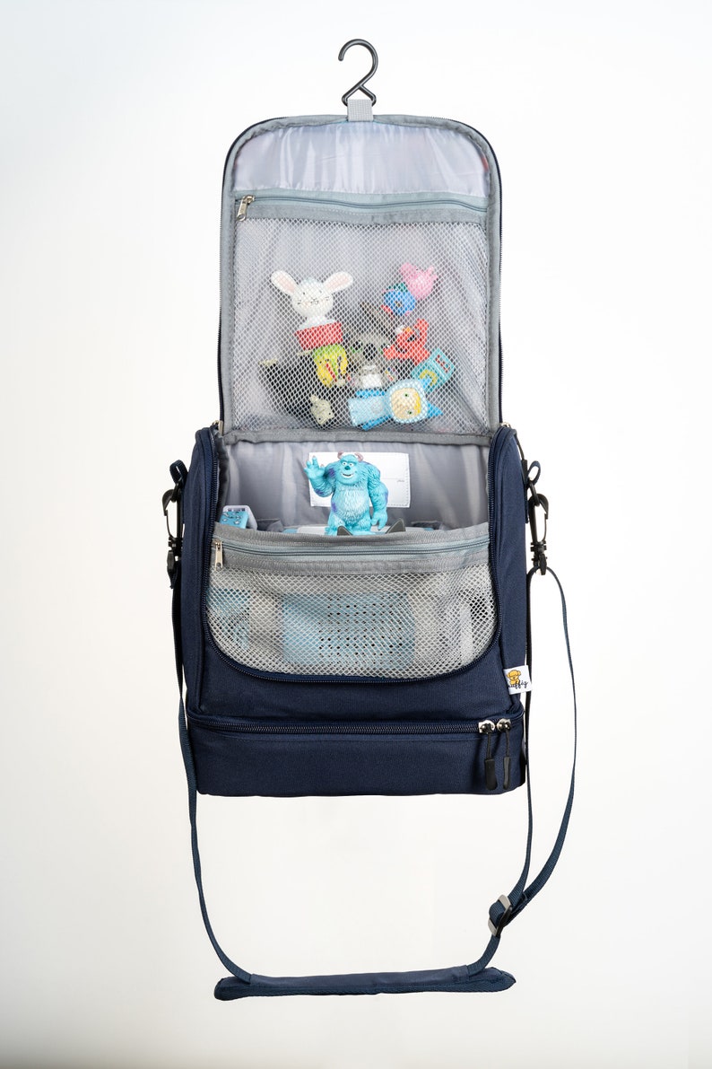 Toniebox-Tasche mit isoliertem Lunchbox-Fach, auch als Kulturbeutel oder Kindergarten-Tasche geeignet, Fox-Design Geschenk ab 2 Jahren Bild 8