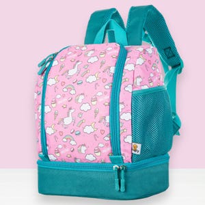 Perfekter Kids Rucksack  – Ideal als Geschenk zu Ostern  | Ergonomisch - mit separatem Lunchbox-Fach  | Für Kindergarten & Abenteuer!